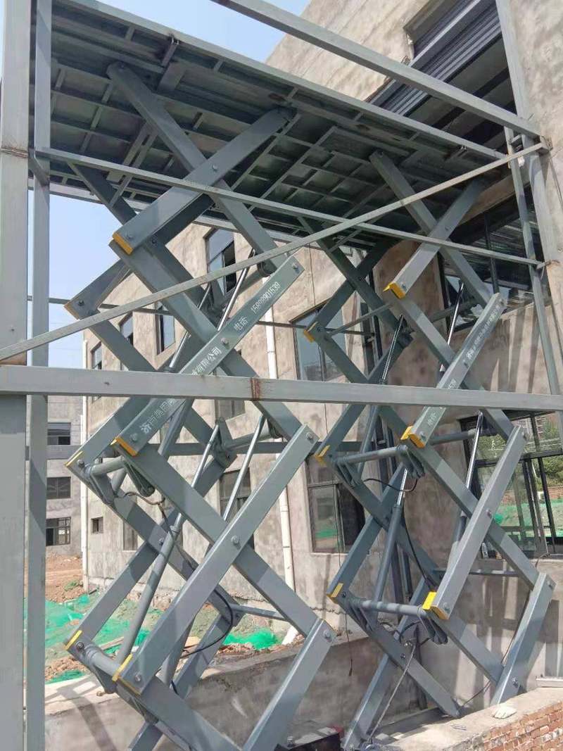 北海双跨式固定升降平台价格